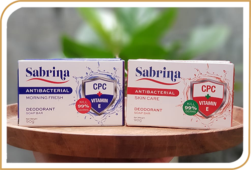 SABRINA Antibacterial Soap<br/>(90 gram)